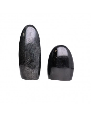 Black Tourmaline Polished Shapes