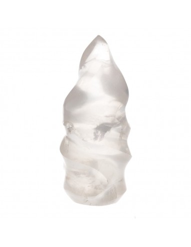 Pointes de quartz à prisme spiralé