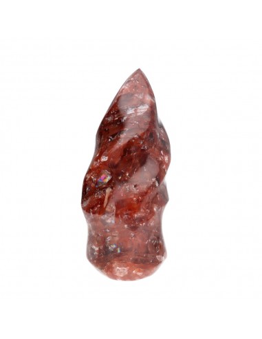 Punta Espiral de Cuarzo Hematoide PCH1