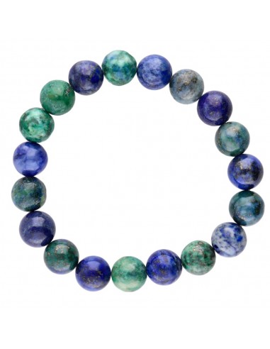Azurite Malachite Bracelet Natural 10mm