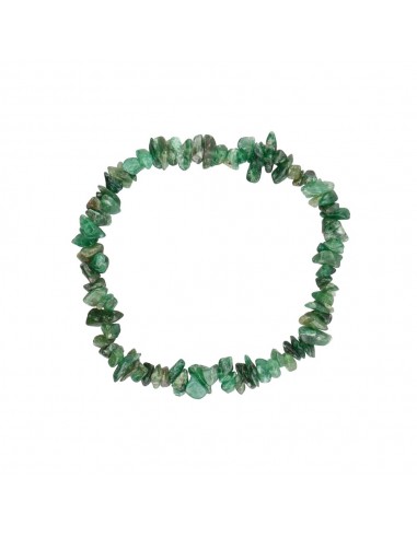 Pulseira com pequenas lascas de jade...