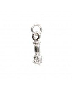 Pendentif poing en argent 925