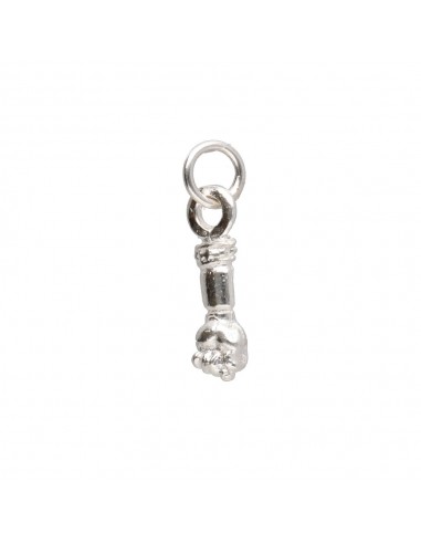 Pendentif poing en argent 925