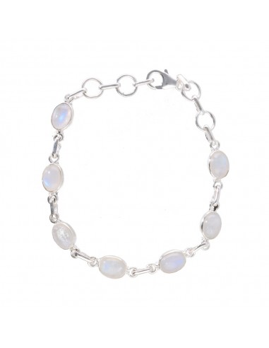 925 Sterling Silver Moonstone Oval...
