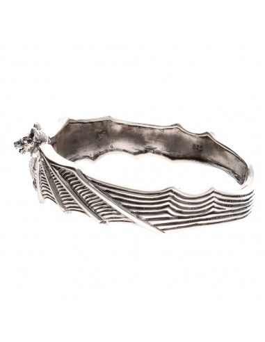 925 Sterling Silver Bat Bracelet