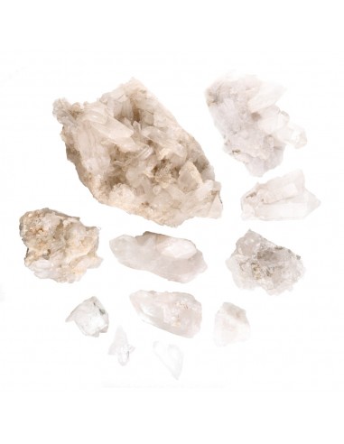 Lote de Quartzo bruto №5 (10KG)