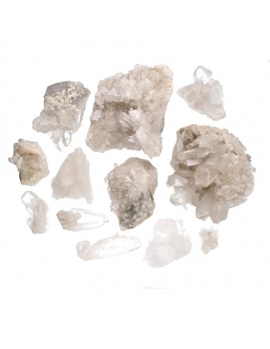 Lote de Quartzo bruto №8 (10KG)