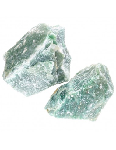 Quartz vert brut moyen