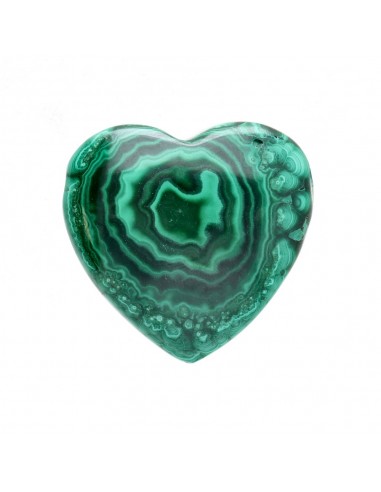 Large Malachite Heart Pendant