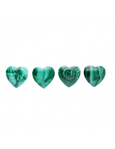 Large Malachite Heart Pendant