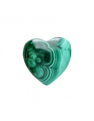 Pendentif petit coeur en malachite