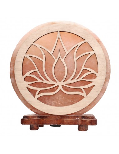 Lampe à sel Fleur de Lotus