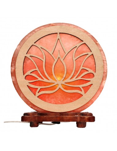 Lampe à sel Fleur de Lotus
