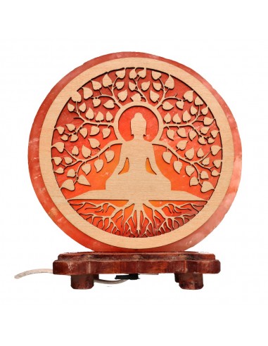 Lampe de sel Bouddha