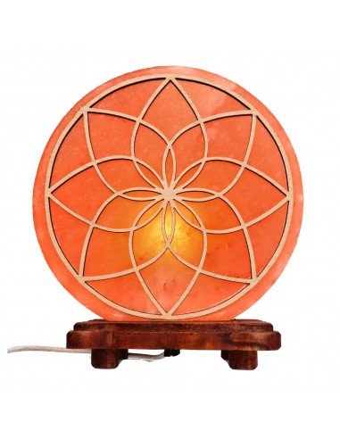 Lampe de sel Mandala