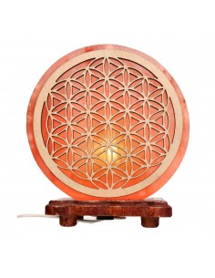 Lampe de sel Fleur de vie