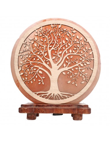 Lampe de sel de l'arbre de vie