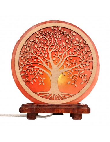 Lampe de sel de l'arbre de vie