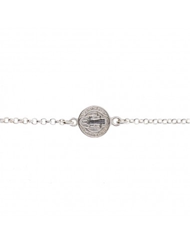 Bracelet Saint Benoît en argent 925