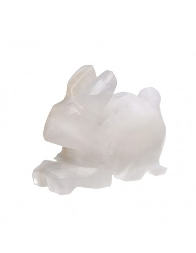 Multicolored Calcite Rabbit Family