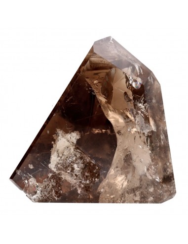 Polished Smoky Rutilated Quartz (CR5)