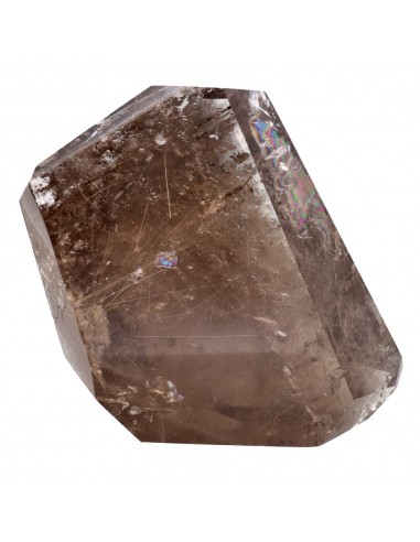 Polished Smoky Rutilated Quartz (CR6)