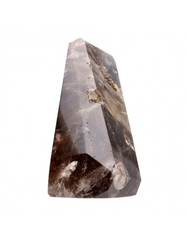 Polished Smoky Rutilated Quartz (CR8)