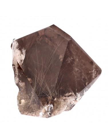 Polished Smoky Rutilated Quartz (CR16)