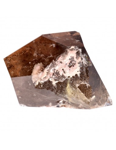 Polished Smoky Rutilated Quartz (CR16)