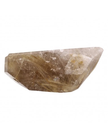 Polished Smoky Rutilated Quartz (CR19)