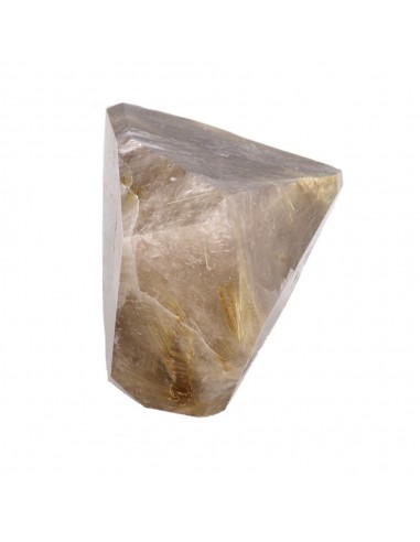 Polished Smoky Rutilated Quartz (CR19)