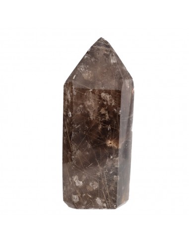 Polished Smoky Rutilated Quartz (CR21)