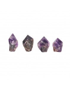 Semipolished Amethyst Points