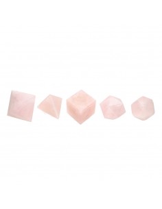 Large Rose Quartz Platonic... 2
