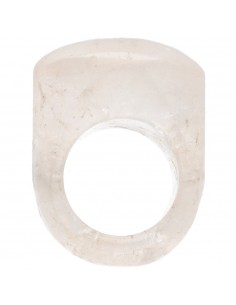 Bague en quartz épais 2