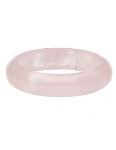 Bague en quartz rose