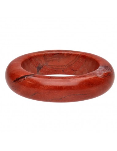 Anel de jaspe vermelho