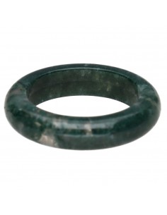 Bague en agate mousse