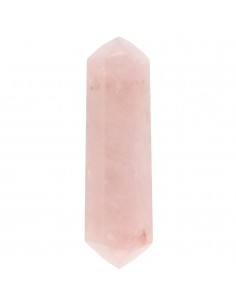 Biterminado de Cuarzo Rosa