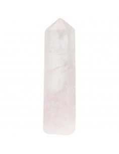 Punta de Mini de Cuarzo Rosa