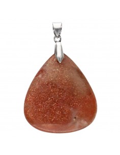 Sunstone Cabochon Pendant