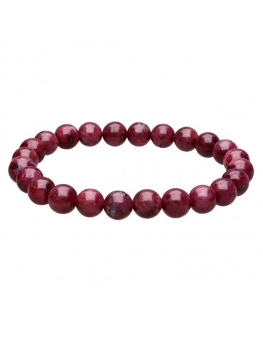 Pulsera de Rubí 8mm