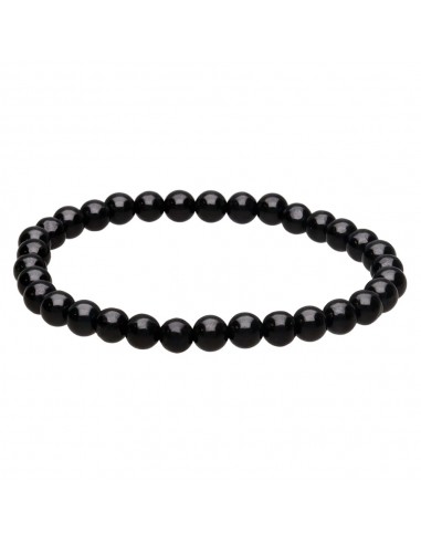 Pulseira de Jade Preto 6mm