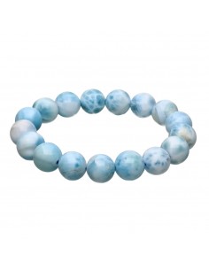 Pulsera de Larimar 12mm