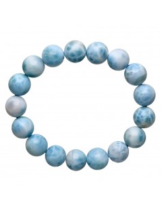 Pulsera de Larimar 12mm 2