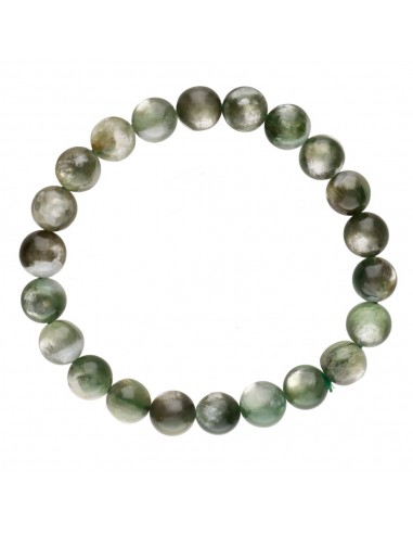Bracelet de lépidolite verte 8mm