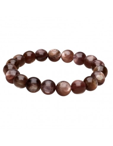 Pulsera de Lepidolita Marrón 10mm