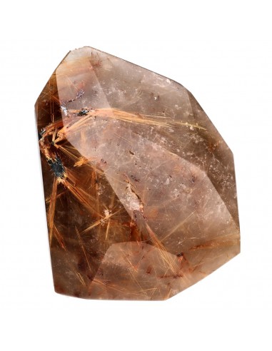 Polished Smoky Rutilated Quartz (CR26)