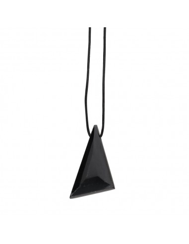Onyx Pendant with Random Rope