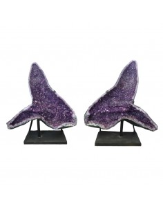 Pair of Amethyst Geodes P22